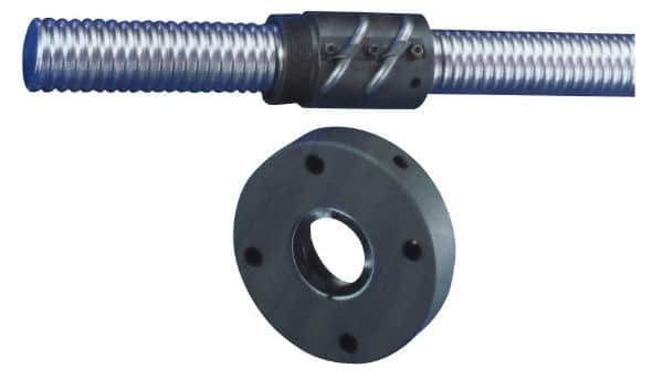 THK - Ballscrew Flange - 1/2" Lead Width, 2.63" Flange OD, 0.661" Flange Thickness - Caliber Tooling