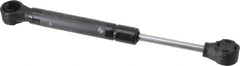 Value Collection - 0.24" Rod Diam, 0.59" Tube Diam, 40 Lb Capacity, Fixed Force Gas Spring - 7.5" Extended Length, 2" Stroke Length, Plastic Ball Socket, Black Nitride Piston - Caliber Tooling