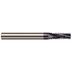 Harvey Tool - #4-40 Internal/External 3-Flute Solid Carbide Helical Flute Thread Mill - Exact Industrial Supply