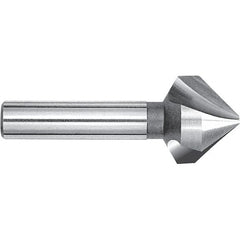 Magafor - 1/4" Head Diam, 1/4" Shank Diam, 82° Cobalt Countersink - Caliber Tooling