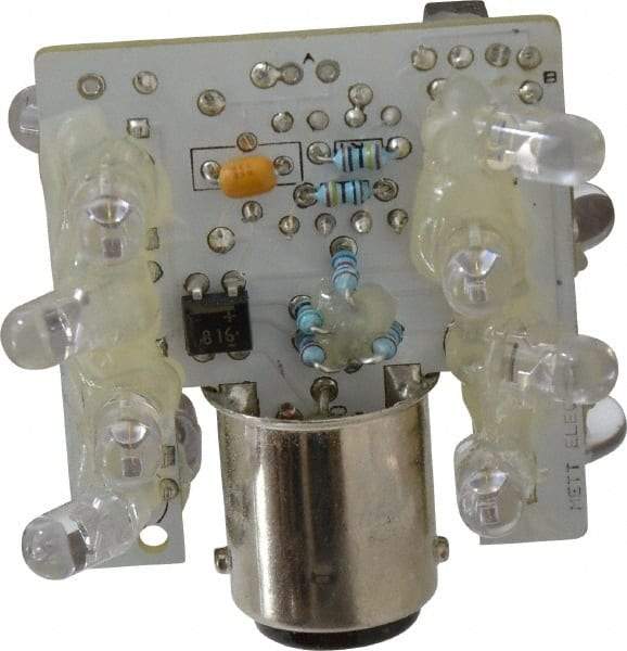 Eaton Cutler-Hammer - LED Lamp, Green, Steady, Stackable Tower Light Module - 24 VAC/VDC, 59 Milliamp, IP65 Ingress Rating, 4, 13, 4X NEMA Rated, Base Mount - Caliber Tooling