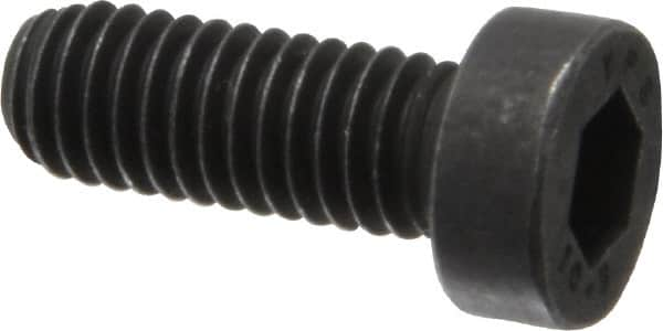 Value Collection - M6x1.00 Metric Coarse Hex Socket Drive, Low Socket Cap Screw - Grade 10.9 Alloy Steel, Black Oxide Finish, Fully Threaded, 16mm Length Under Head - Caliber Tooling