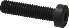 Value Collection - M6x1.00 Metric Coarse Hex Socket Drive, Low Socket Cap Screw - Grade 10.9 Alloy Steel, Black Oxide Finish, Fully Threaded, 25mm Length Under Head - Caliber Tooling