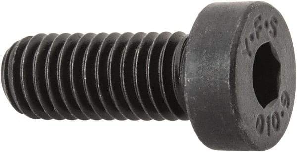 Value Collection - M8x1.25 Metric Coarse Hex Socket Drive, Low Socket Cap Screw - Grade 10.9 Alloy Steel, Black Oxide Finish, Fully Threaded, 20mm Length Under Head - Caliber Tooling