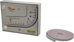 Dwyer - 15 Max psi, 3% Accuracy, Plastic Manometer - 15 Maximum PSI, 7 Inch Water Column, 140°F Max - Caliber Tooling