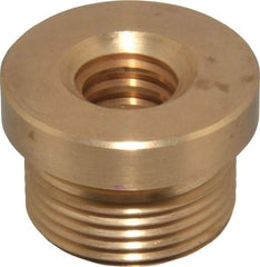 Keystone Threaded Products - 1.12" Long, 3/4" High, 1/2" Thread Length, Bronze, Right Hand, Round, Precision Acme Nut - 0.937-16 Thread Size, 2C Class of Fit - Caliber Tooling