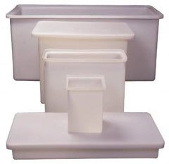 Made in USA - Rectangular Polyethylene Tank Cover - 24" Wide x 36" Long x 1/4" Thick - Caliber Tooling