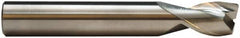 M.A. Ford - 1/4", 2 Flute, Single End, Solid Carbide, 0.011" Corner Radius End Mill - 3-1/2" OAL, 30° Helix, Right Hand Flute, 5/16" LOC, Right Hand Cut - Caliber Tooling