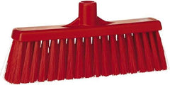 Vikan - 5-5/8" OAL Polyester Bristle Lobby Broom - 3" Bristle Length, 11" Wide - Caliber Tooling