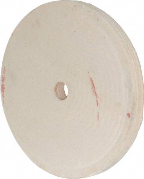 Divine Brothers - 12" Diam x 1" Thick Unmounted Buffing Wheel - Polishing Wheel, 1-1/4" Arbor Hole - Caliber Tooling