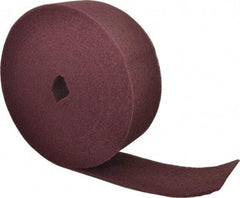 Superior Abrasives - 30' Long x 4" Wide Nonwoven Roll - Very Fine Grade, Red, Aluminum Oxide - Caliber Tooling