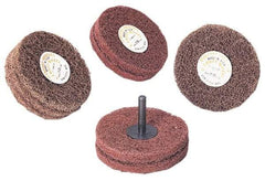 Standard Abrasives - 6" Diam, 1" Face Width, 1" Center Hole, Fine Grade, Silicon Carbide Deburring Wheel - Unitized, Medium/Hard Density 7 Grade, 6,000 RPM - Caliber Tooling