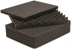 Pelican Products, Inc. - Tool Box Foam Replacement Foam Set - 7-53/64" Wide x 4-1/8" High, Black, For Fits Case No. 97-103-6 - Caliber Tooling