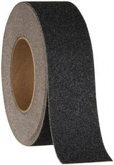 NMC - Black Solid Color Anti-Slip Vinyl Tape - 4" Wide x 60' Long x 0.02" Thick, General Traffic - Caliber Tooling