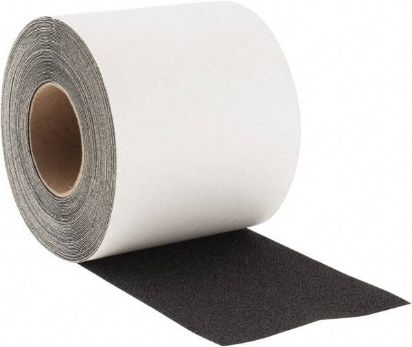 NMC - Black Solid Color Anti-Slip Vinyl Tape - 6" Wide x 60' Long x 0.05" Thick, Heavy/High Traffic - Caliber Tooling