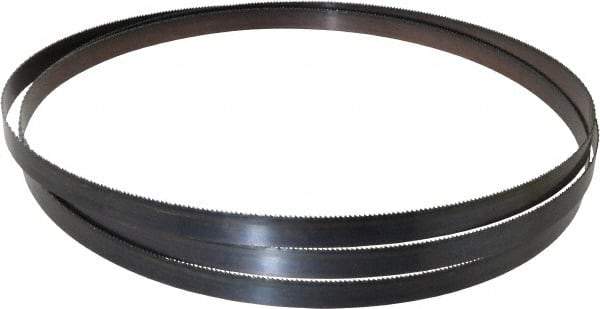 Disston - 10 TPI, 11' 5" Long x 3/4" Wide x 0.032" Thick, Welded Band Saw Blade - Carbon Steel, Toothed Edge, Raker Tooth Set, Flexible Back, Contour Cutting - Caliber Tooling