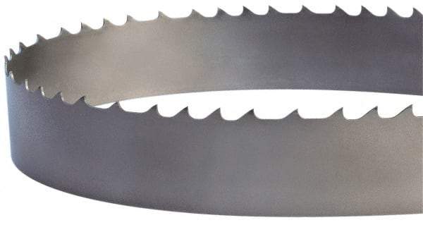 Lenox - 3 to 4 TPI, 24' 6" Long x 1-1/4" Wide x 0.042" Thick, Welded Band Saw Blade - Bi-Metal, Toothed Edge, Flexible Back - Caliber Tooling