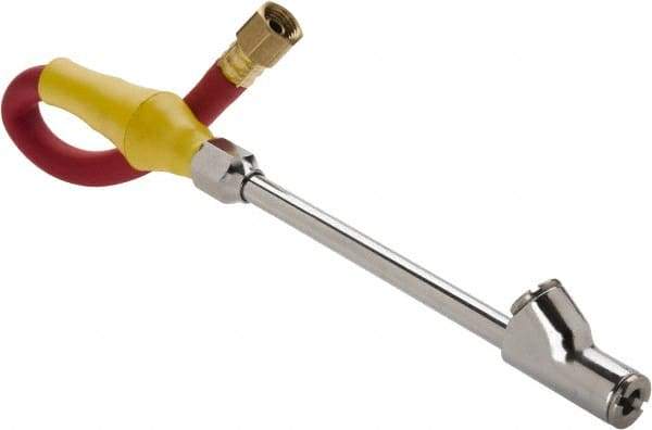 Acme - Closed Check Inflator Attachment - Straight Dual Foot Chuck - Caliber Tooling