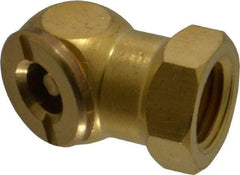 Acme - Closed Check Brass Air Chuck - Ball Foot Chuck, 1/4 FPT - Caliber Tooling