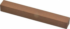 Norton - 4" Long x 1/2" Wide x 1/2" Thick, Aluminum Oxide Sharpening Stone - Square - Caliber Tooling