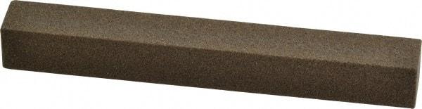 Norton - 4" Long x 1/2" Wide x 1/2" Thick, Aluminum Oxide Sharpening Stone - Square - Caliber Tooling