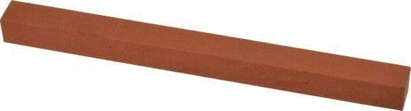 Norton - 6" Long x 1/2" Wide x 1/2" Thick, Aluminum Oxide Sharpening Stone - Square, Fine Grade - Caliber Tooling