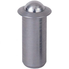 TE-CO - Press-Fit Ball Plungers Body Diameter (Decimal Inch): 0.3750 Body Length (Decimal Inch): 0.8680 - Caliber Tooling