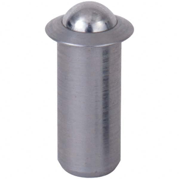 TE-CO - Press-Fit Ball Plungers Body Diameter (Decimal Inch): 0.2500 Body Length (Decimal Inch): 0.5240 - Caliber Tooling