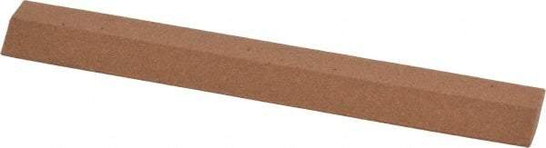 Norton - 4" Long x 9/16" Wide x 3/16" Thick, Aluminum Oxide Sharpening Stone - Diamond, Medium Grade - Caliber Tooling