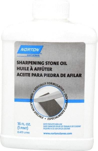 Norton - Sharpening Stone Oil Container Size Range: 16 oz. - 31.9 oz. Food Grade: NonFoodGrade - Caliber Tooling