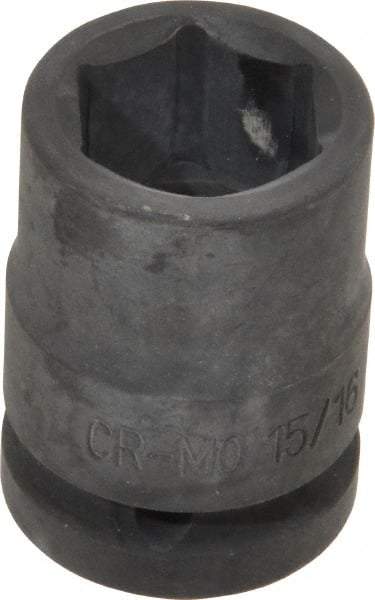 Blackhawk by Proto - 3/4" Drive 15/16" Standard Impact Socket - 6 Points, 2" OAL - Caliber Tooling