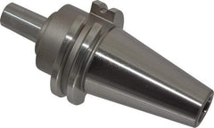 Accupro - CAT40 Outside Taper, JT6 Inside Taper, CAT to Jacobs Taper Adapter - 1.61" Projection, 1.181" Nose Diam - Exact Industrial Supply