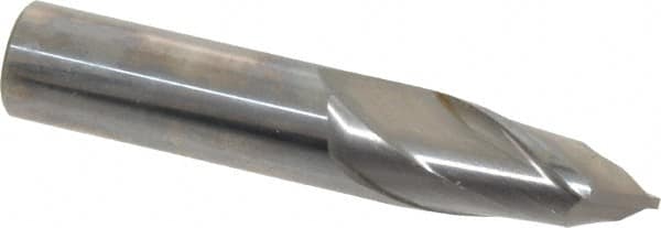 Magafor - 1/2" Body Diam, 90°, 2-3/4" OAL, Solid Carbide Spotting Drill - Caliber Tooling