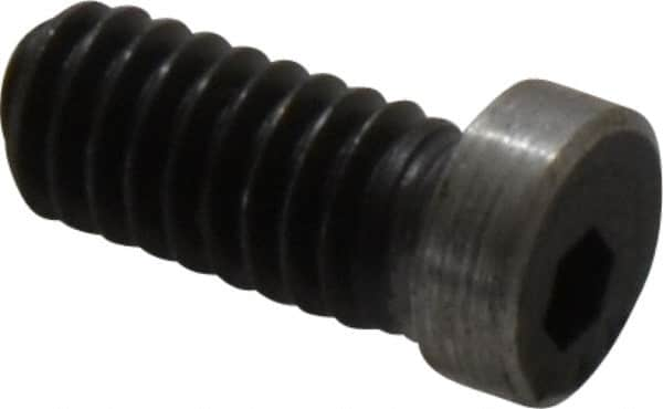 Gibraltar - 8-32, 3/8" Long, Steel, Cam Clamp Screw - 5/16" Hex, Use with Gibraltar Fixture Clamp 00642579 - Caliber Tooling