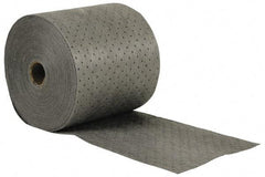 Brady SPC Sorbents - 25 Gal Capacity per Package, Universal Roll - 150' Long x 15" Wide, Gray, Polypropylene - Caliber Tooling