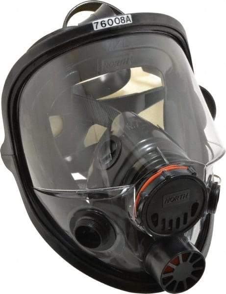 North - Series 7600, Size M/L Full Face Respirator - 5-Point Suspension, Threaded Connection - Caliber Tooling