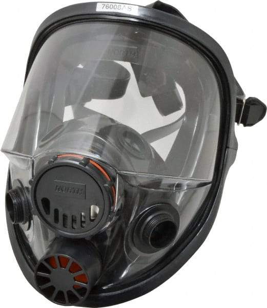 North - Series 7600, Size S Full Face Respirator - 5-Point Suspension, Threaded Connection - Caliber Tooling