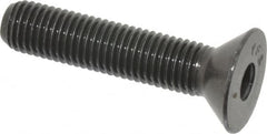 Value Collection - 5/16-24 UNF Hex Socket Drive, 82° Flat Screw - Alloy Steel, Black Oxide Finish, Fully Threaded, 1-1/2" OAL - Caliber Tooling