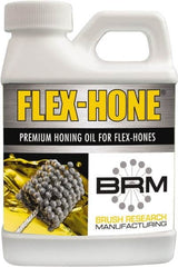 Brush Research Mfg. - Flex-Hone, 1 Gal Bottle Honing Fluid - Straight Oil, For Cutting - Caliber Tooling