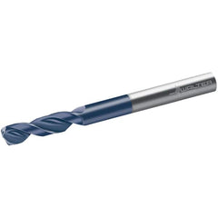 Walter-Titex - 10mm 150° Spiral Flute Solid Carbide Screw Machine Drill Bit - Caliber Tooling