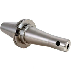 Techniks - CAT50 Taper Shank 3/8 Hole End Mill Holder & Adapter - 1" Nose Diam, 6-1/2" Projection - Exact Industrial Supply