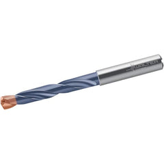 Walter-Titex - 5/16" 140° Solid Carbide Jobber Drill - Double Coating Finish, Right Hand Cut, Spiral Flute, Straight Shank, 91mm OAL, X-treme Plus Point - Caliber Tooling