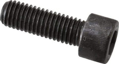 Made in USA - M10x1.50 Metric Coarse Hex Socket Drive, Socket Cap Screw - Grade 12.9 Alloy Steel, Black Oxide Finish, Fully Threaded, 30mm Length Under Head - Caliber Tooling