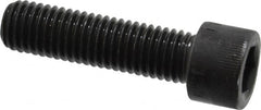 Made in USA - M12x1.75 Metric Coarse Hex Socket Drive, Socket Cap Screw - Grade 12.9 Alloy Steel, Black Oxide Finish, Fully Threaded, 45mm Length Under Head - Caliber Tooling