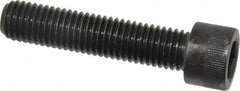 Made in USA - M12x1.75 Metric Coarse Hex Socket Drive, Socket Cap Screw - Grade 12.9 Alloy Steel, Black Oxide Finish, Fully Threaded, 55mm Length Under Head - Caliber Tooling