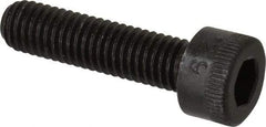 Made in USA - M5x0.80 Metric Coarse Hex Socket Drive, Socket Cap Screw - Grade 12.9 Alloy Steel, Black Oxide Finish, Fully Threaded, 20mm Length Under Head - Caliber Tooling