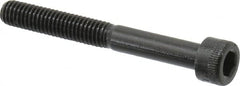 M6x1.00 50mm Length Under Head Hex Socket Drive Low Socket Cap Screw Grade 12.9 Alloy Steel, Black Oxide Finish, Metric