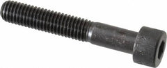 Made in USA - M8x1.25 Metric Coarse Hex Socket Drive, Socket Cap Screw - Grade 12.9 Alloy Steel, Black Oxide Finish, Partially Threaded, 50mm Length Under Head - Caliber Tooling