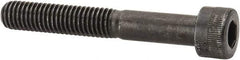 Made in USA - M8x1.25 Metric Coarse Hex Socket Drive, Socket Cap Screw - Grade 12.9 Alloy Steel, Black Oxide Finish, Partially Threaded, 55mm Length Under Head - Caliber Tooling