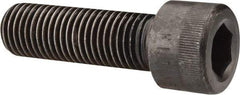 Made in USA - 1-8 UNC Hex Socket Drive, Socket Cap Screw - Alloy Steel, Black Oxide Finish, Fully Threaded, 3-1/4" Length Under Head - Caliber Tooling